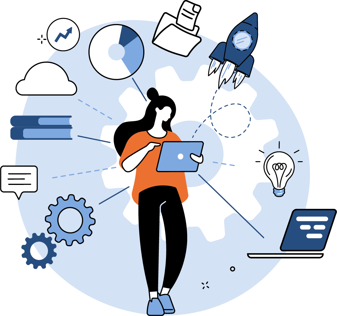 Hauptbild der Statusseite